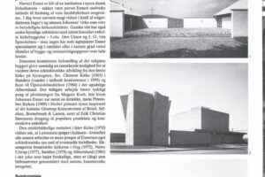 Det totale engagement – Flemming Skude, Arkitektur 3:85, 1985