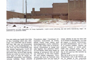 Islev Kirke – Tegl 1:70, 1970