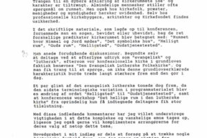 Kirkerummet som gudstjenestested, samlingssted og offentligt rum – Konference Kirkefondet, 1998.2