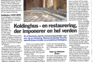 Koldinghus, en restaurering der imponerer hele verden – Aktivbanken 2:1989