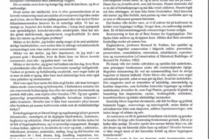 Nogle principielle betragtninger om restaurering – Arkitektur 3:85, 1985
