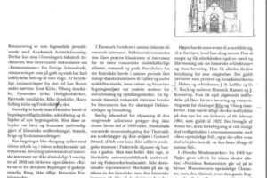 Restaurering – dengang og nu – Arkitekten 19:1979