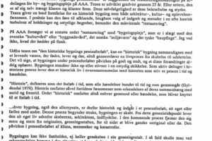 Restaureringsholdninger – Nordpluskonference, 1991.4