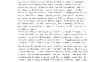 Uddrag af breve fra Mocambique, 1983.1