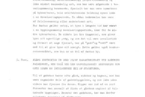 Betragtninger over del af bykernen i Århus, 1968.2