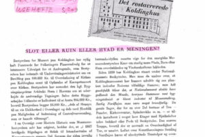 Slot eller ruin eller hvad er meningen – Arkitektens Ugehæfte 1930